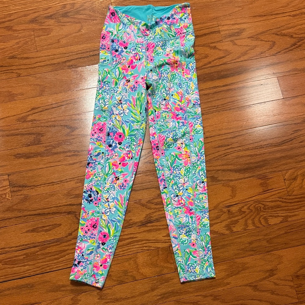 Lilly Pulitzer Vibrant Floral Leggings